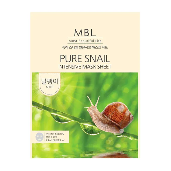 MBL Pure Snail Intensive Mask Sheet 1pc