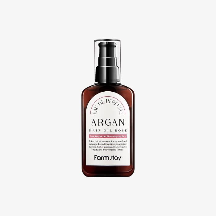 FARMSTAY EAU DE Perfume Argan Hair Oil Rose 100ml