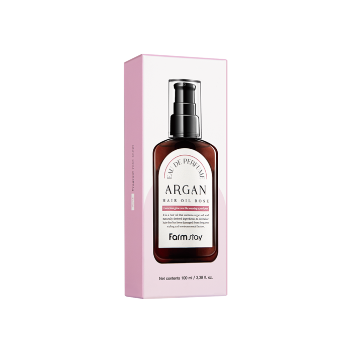 FARMSTAY EAU DE Perfume Argan Hair Oil Rose 100ml