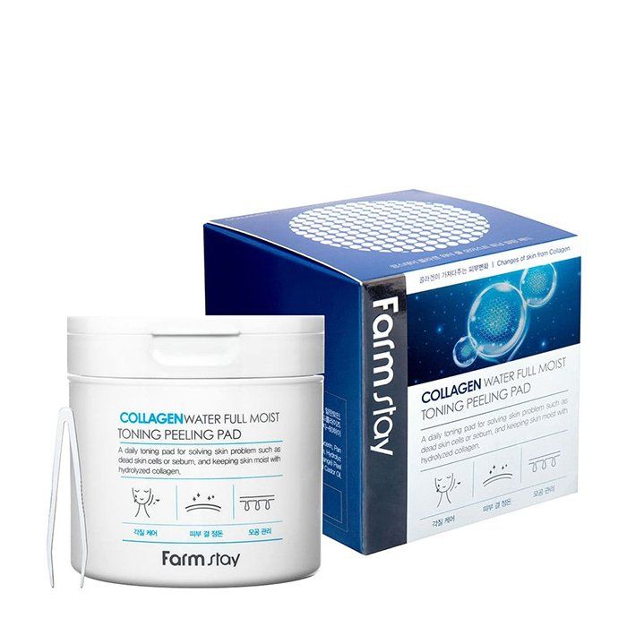 FARMSTAY Collagen Toning Peeling Pad 150ml