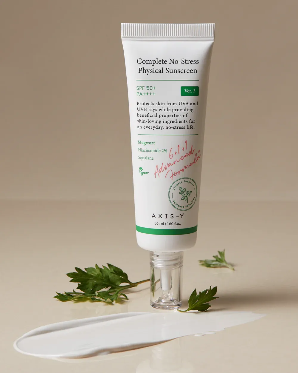 AXIS-Y Complete No-Stress Physical Sunscreen V.3 50ml