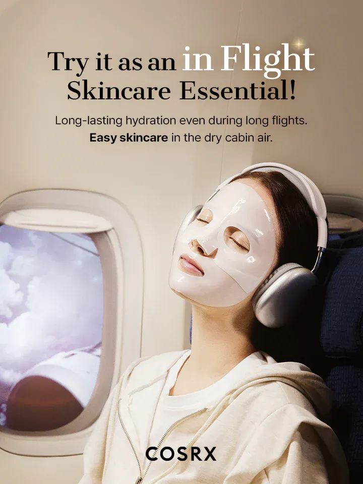 COSRX Advanced Snail Mucin Glass Glow Hydrogel Face Masks Skincare