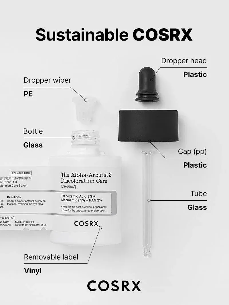 COSRX The Alpha-Arbutin 2 Discoloration Care Serum