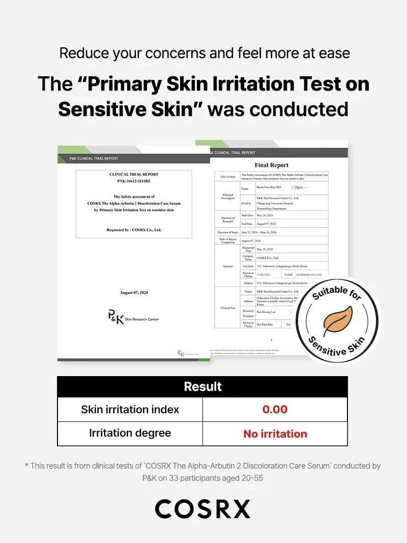 COSRX The Alpha-Arbutin 2 Discoloration Care Serum