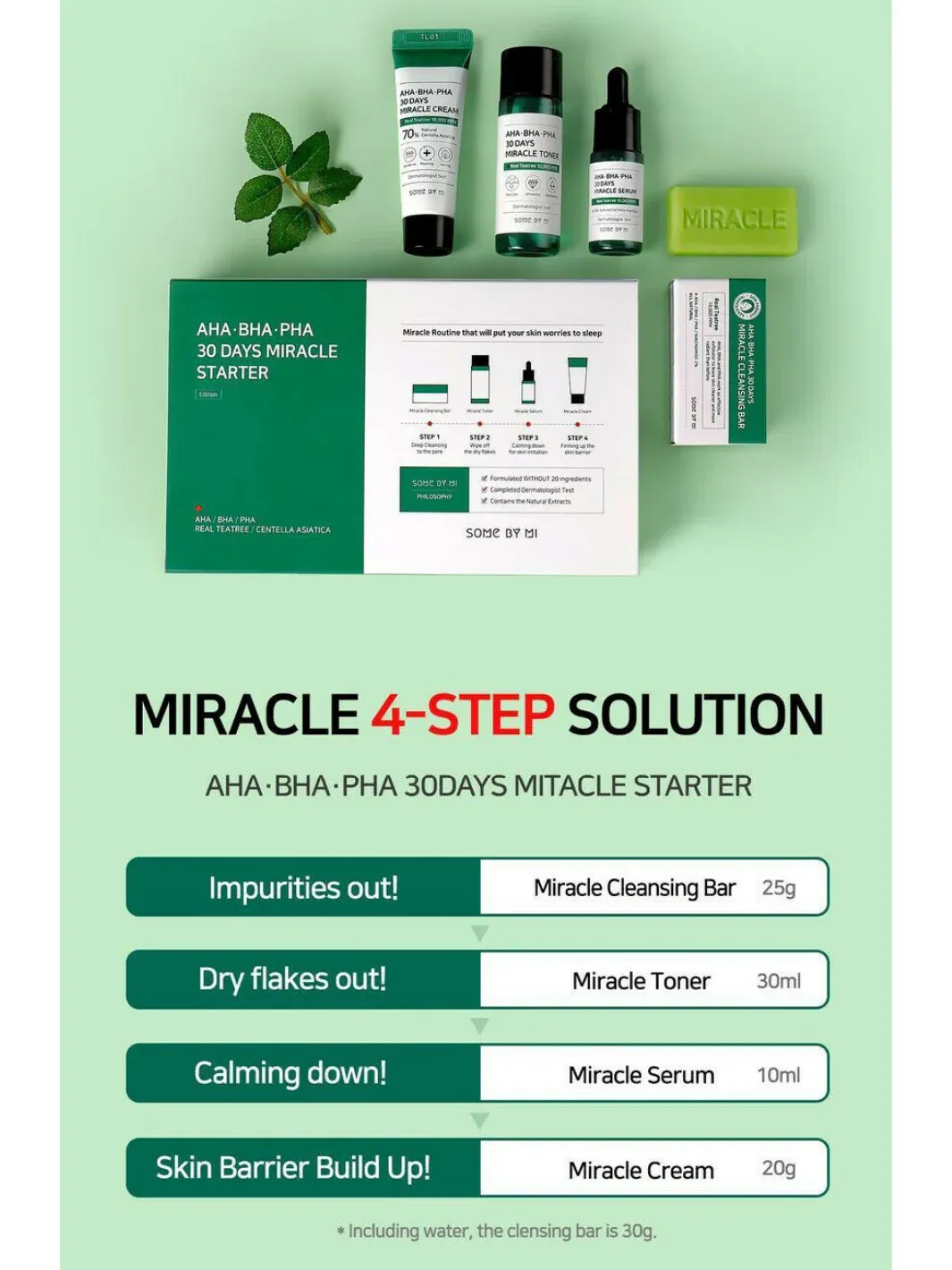 SOME BY MI AHA.BHA.PHA 30 Days Miracle Starter Kit