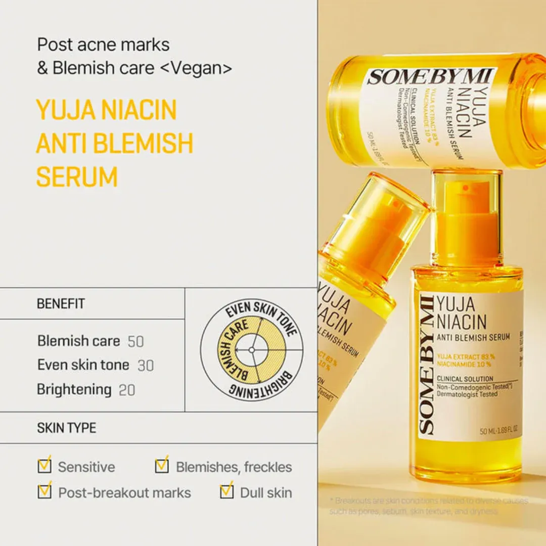 SOME BY MI Yuja Niacin Anti-blemish Serum 50ml