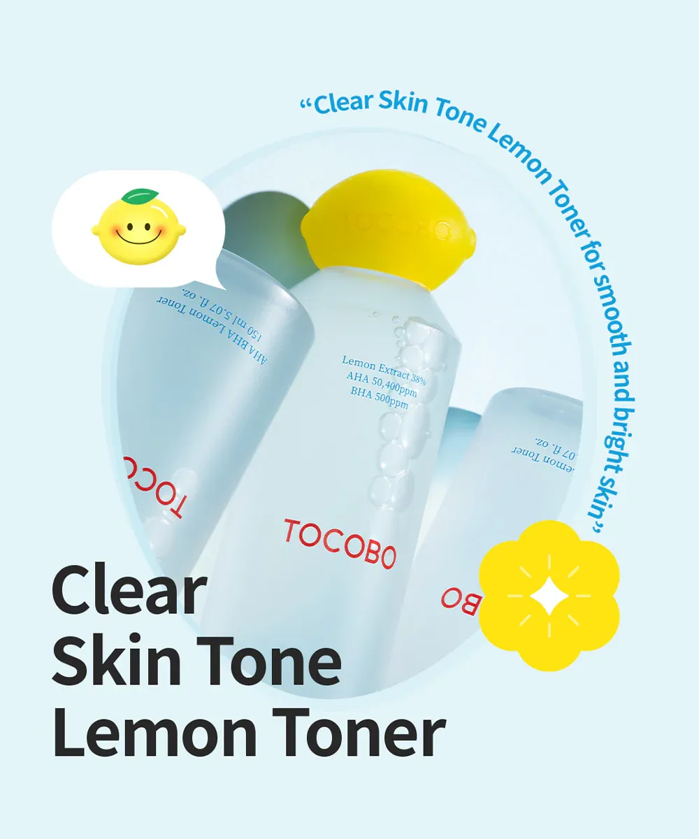 TOCOBO AHA BHA LEMON TONER 150ML