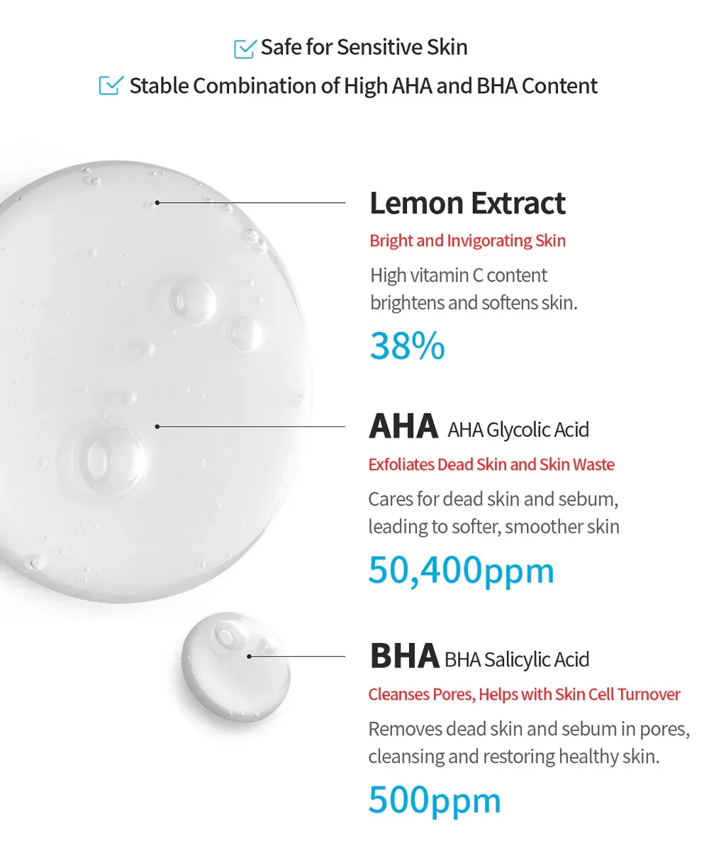 TOCOBO AHA BHA LEMON TONER 150ML