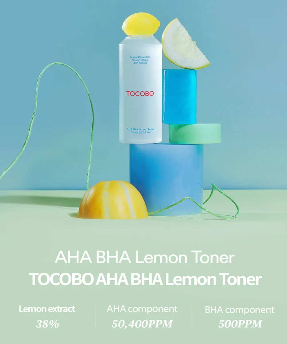 TOCOBO AHA BHA LEMON TONER 150ML
