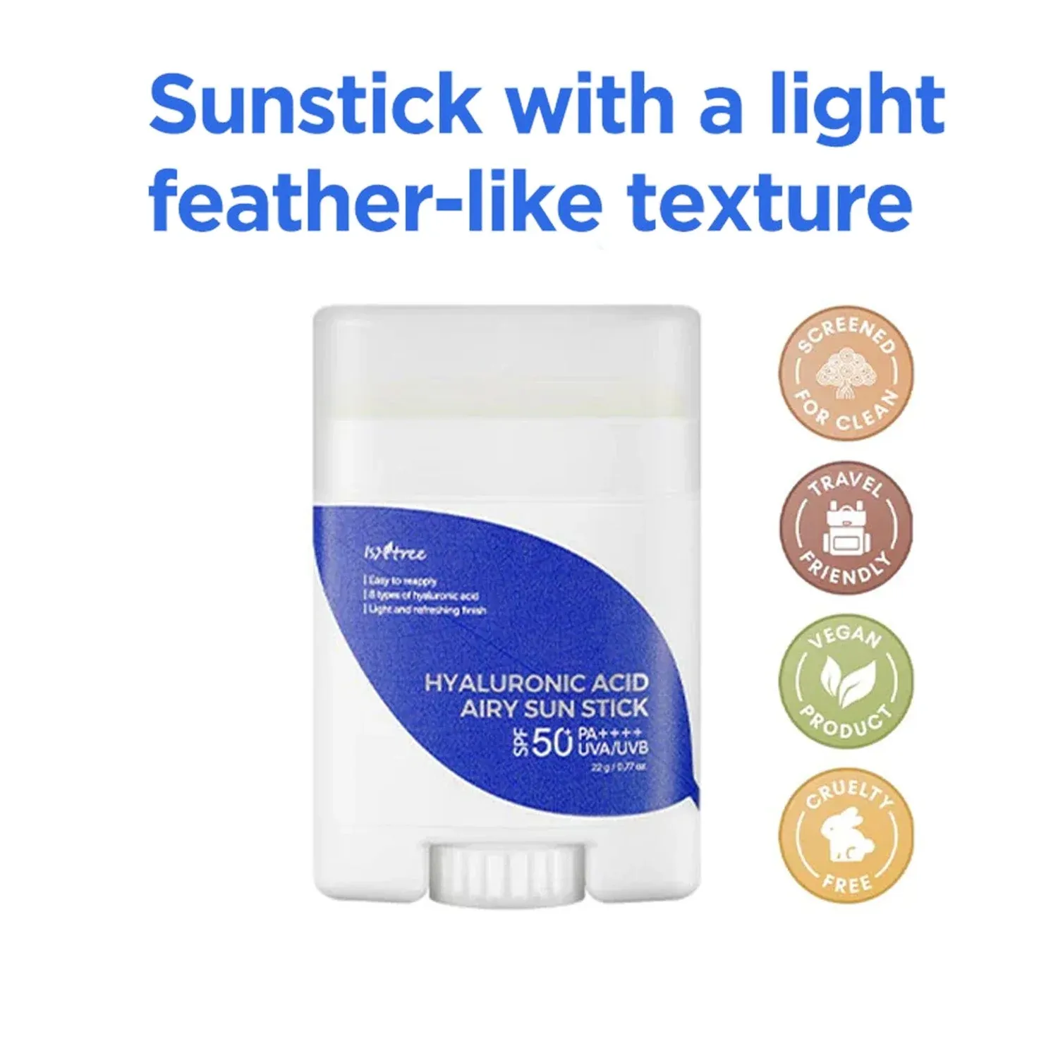 ISNTREE Hyaluronic Acid Airy Sun Stick 22g