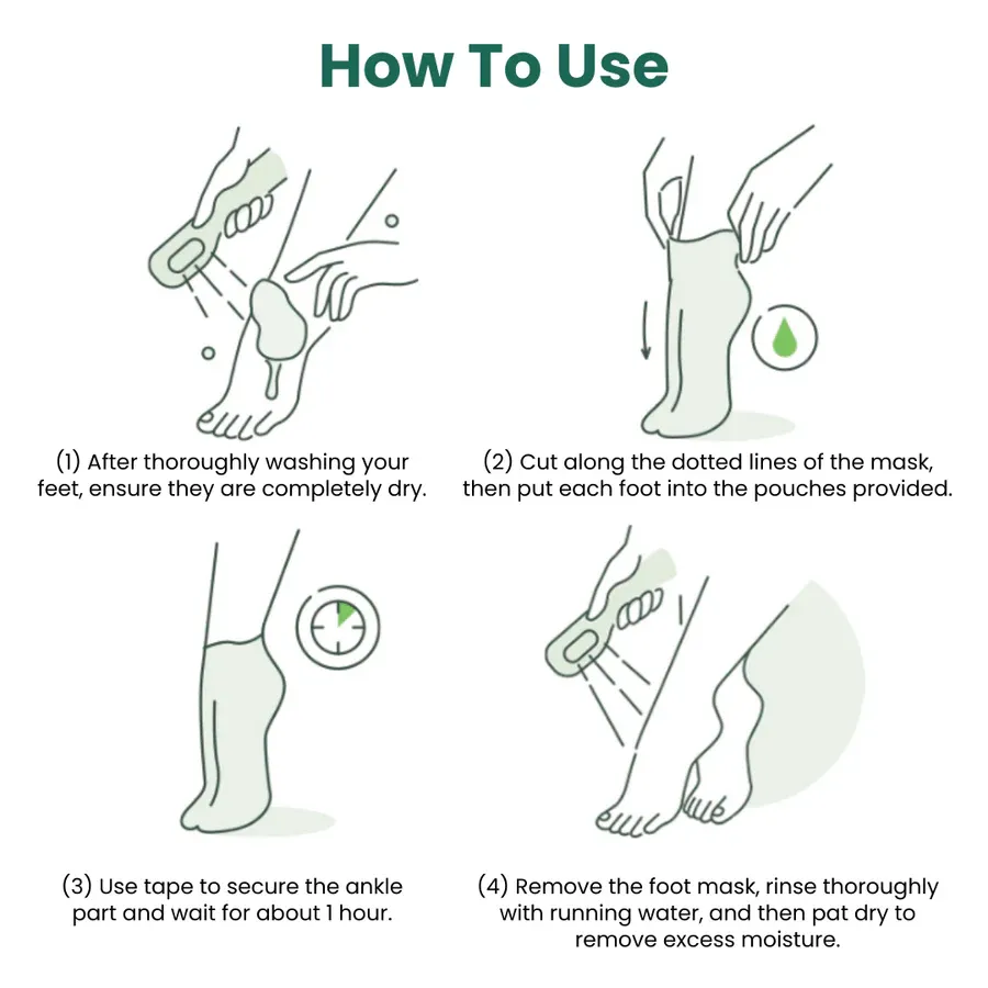 FARMSTAY Essential Foot Peeling Mask