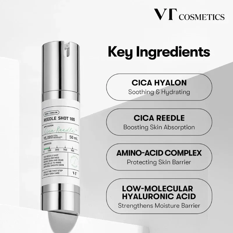 VT COSMETICS CICA Reedle Shot 100 Microneedling Night Serum 50ml