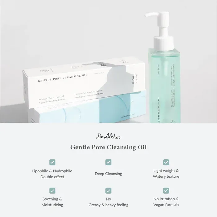 DR. ALTHEA Gentle Pore Vegan Cleansing Oil