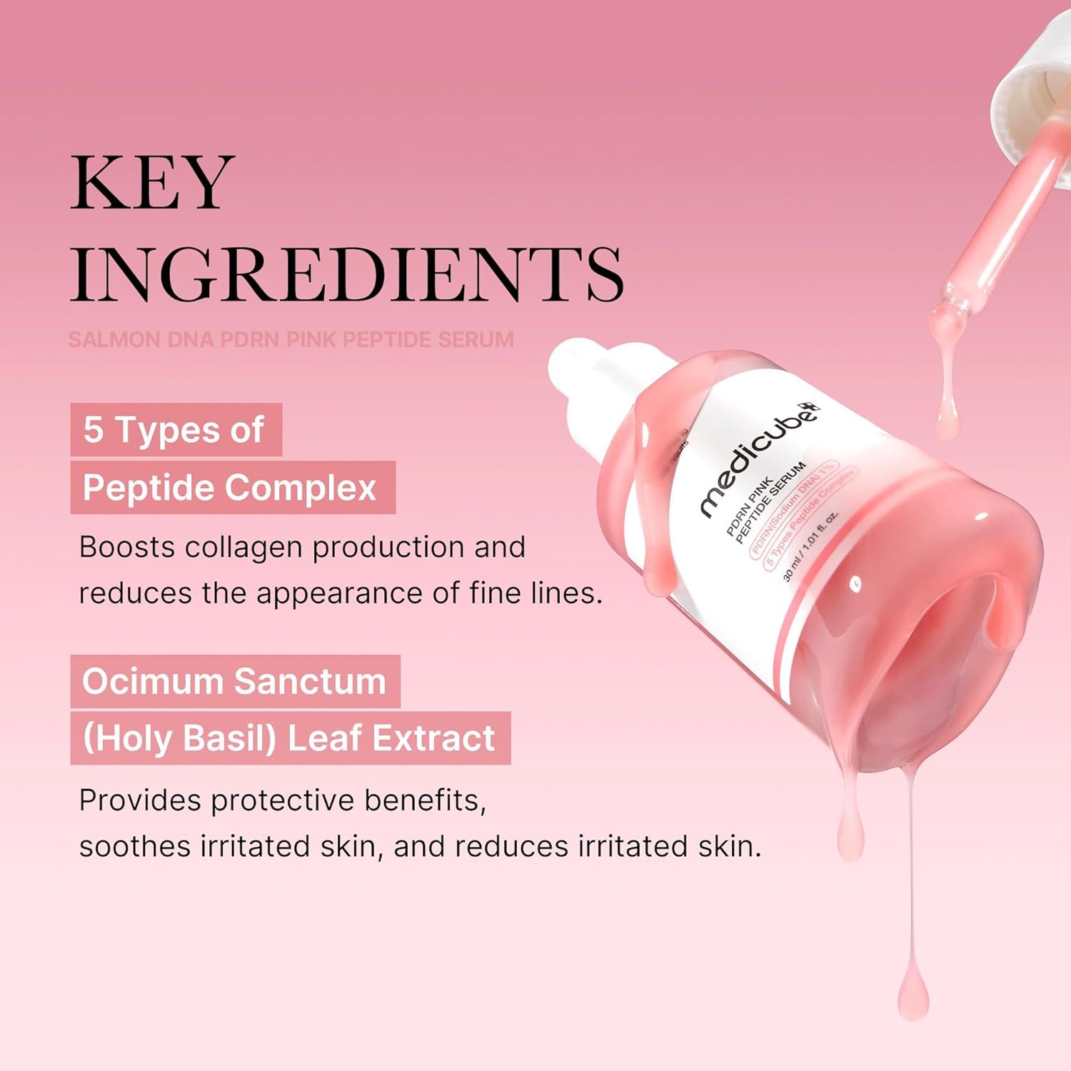 MEDICUBE Salmon DNA PDRN Pink Peptide Serum