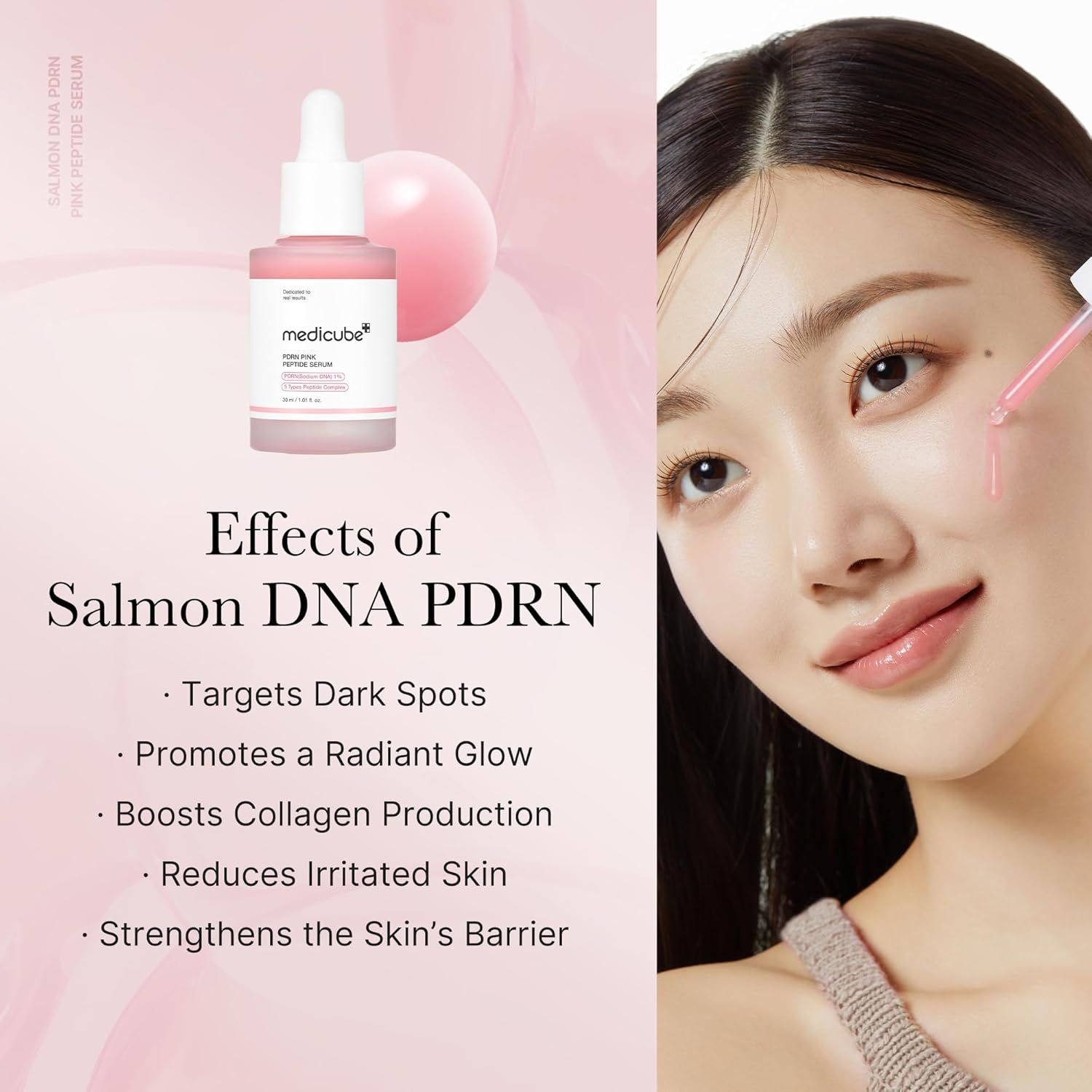 MEDICUBE Salmon DNA PDRN Pink Peptide Serum
