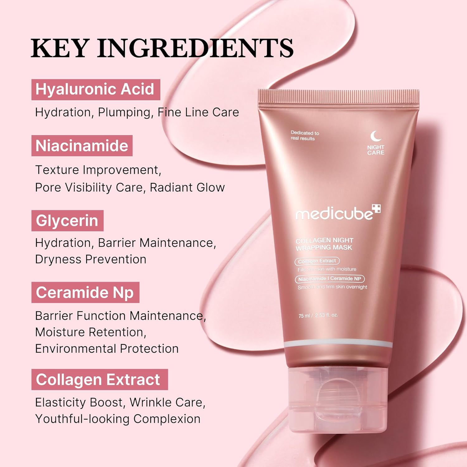 MEDICUBE Collagen Night Wrapping Mask