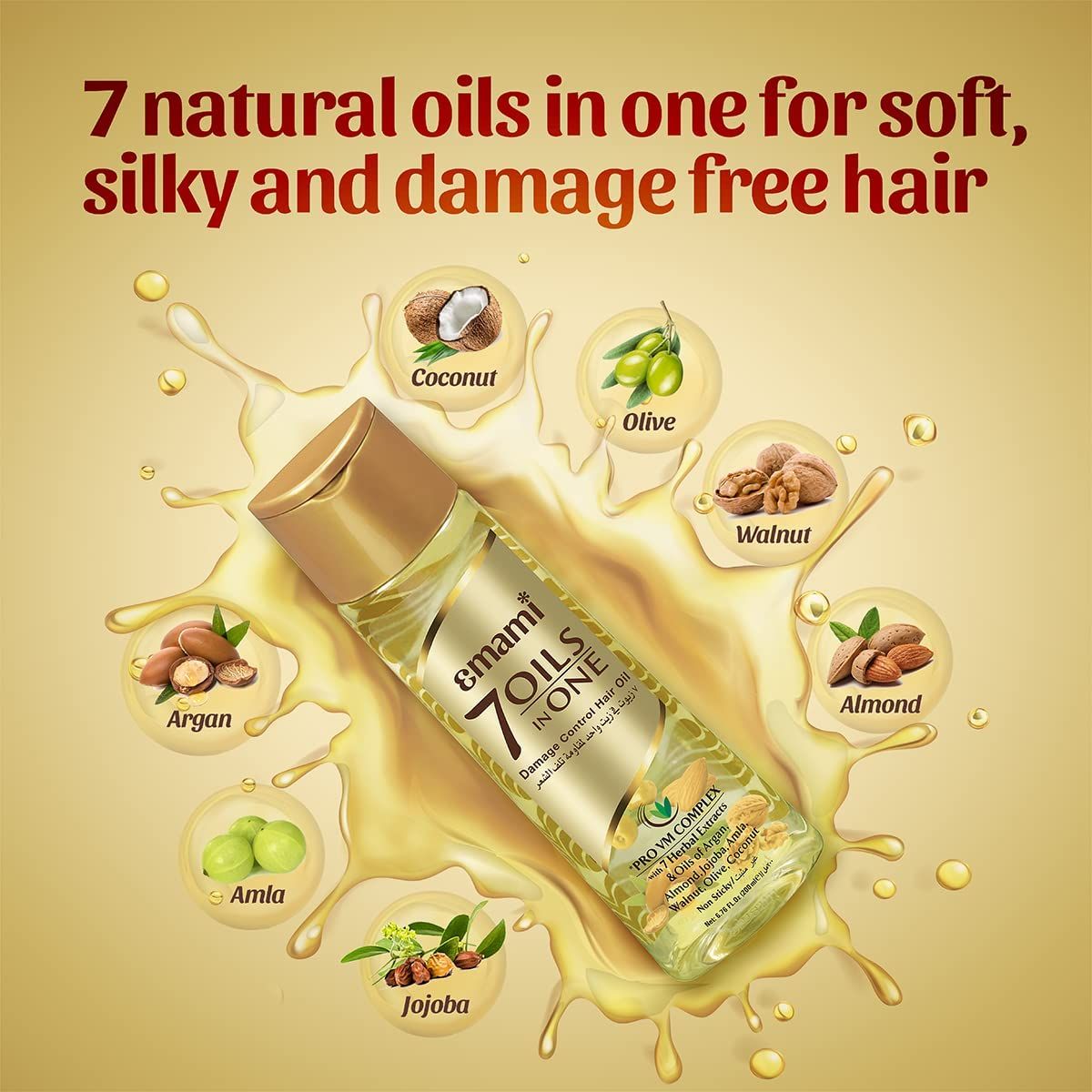 Emami Hair Oil 7 Oils In One 100Ml