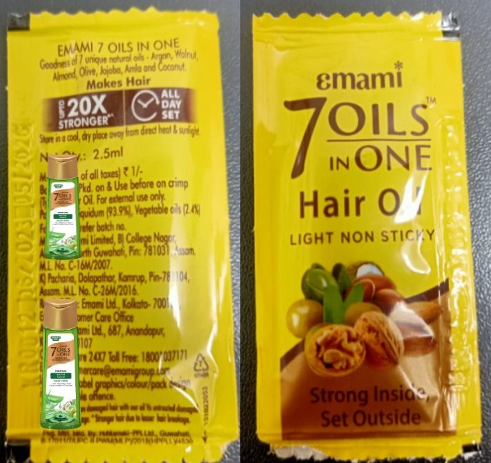 Emami 7 Oils in 1 Hair Oil 2.5 ml