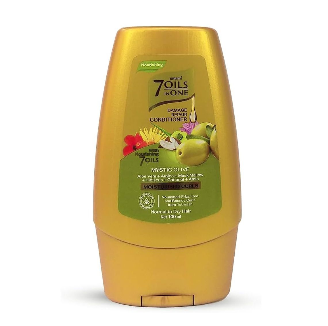 Emami 7 Oils in one Damage Repair Conditioner – Mystic Olive 100ML