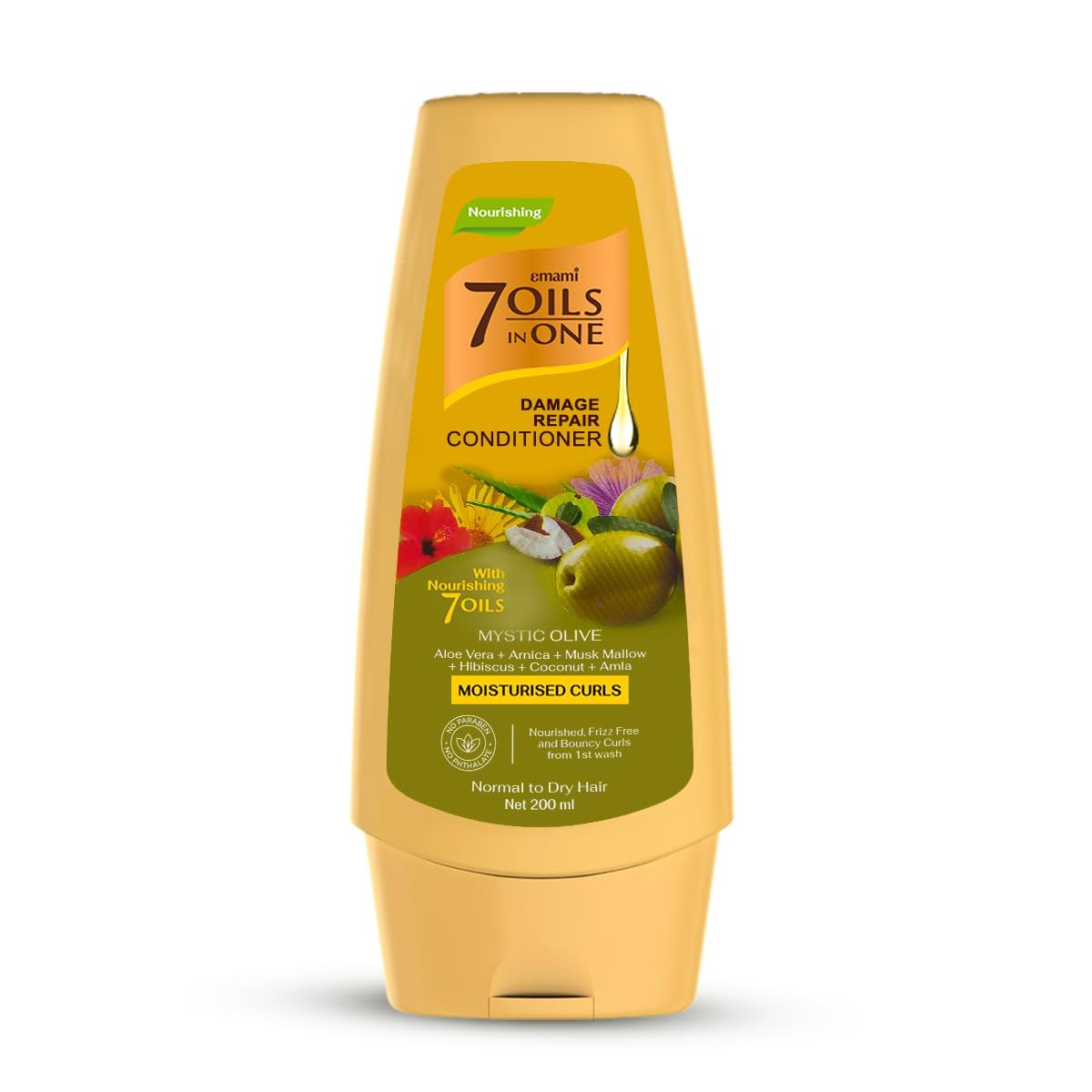 Emami 7 Oils in one Damage Repair Conditioner – Mystic Olive 200ML