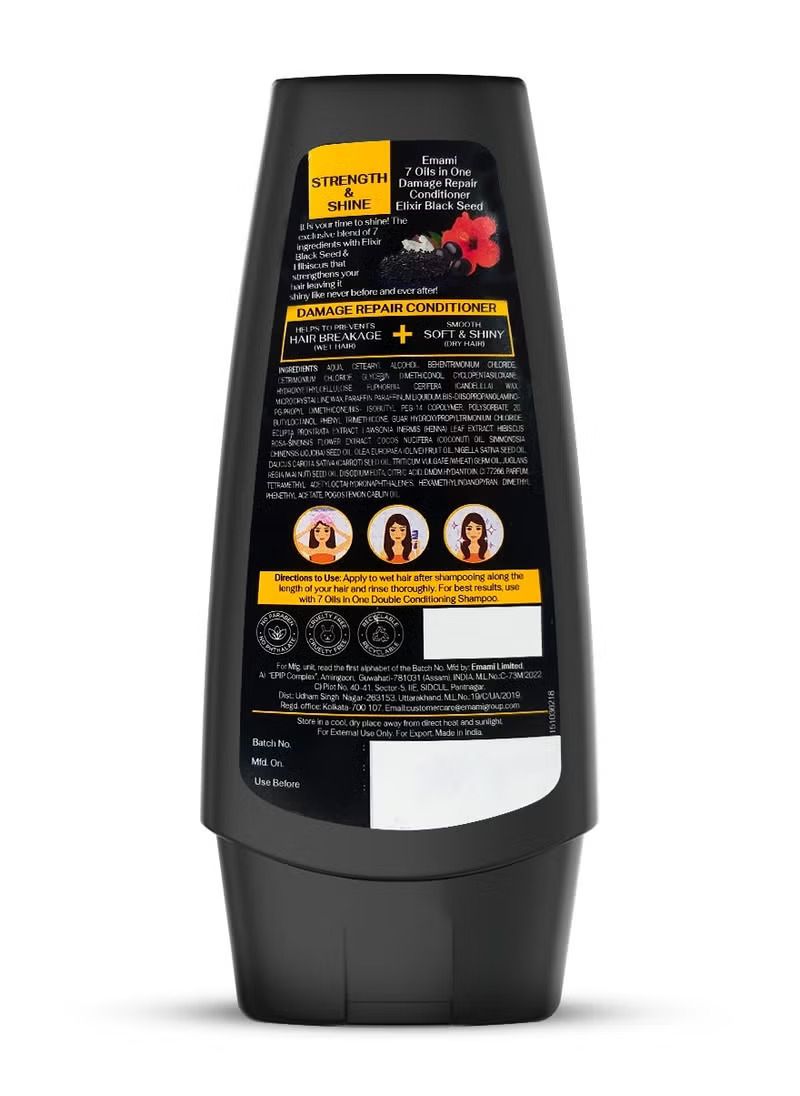 Emami 7 Oils in one Damage Repair Conditioner – Elixir Blackseed 200ML