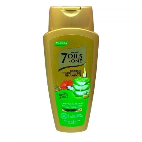 Emami 7 Oils in One Double Conditioning Shampoo – Purifying Aloe Vera 400 ML