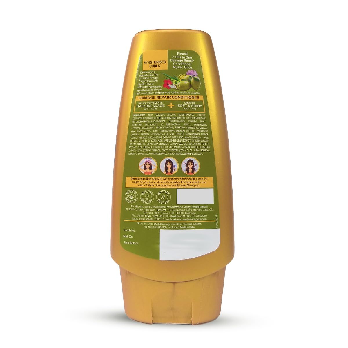 Emami 7 Oils in one Damage Repair Conditioner – Mystic Olive 200ML