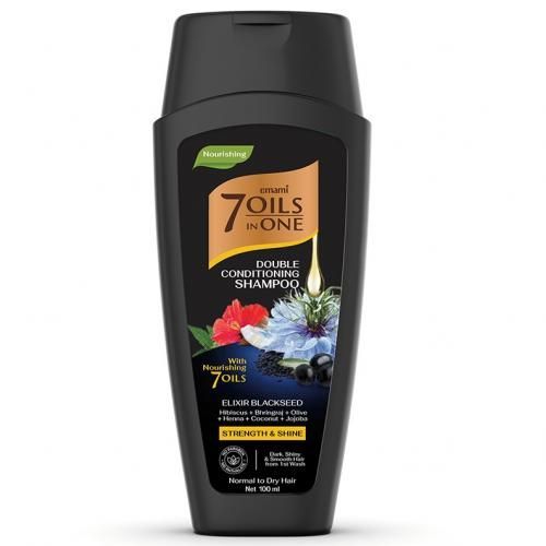 Emami 7 Oils in One Double Conditioning Shampoo – Elixir Black seed 400 ML