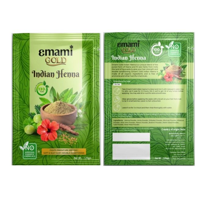 Emami Gold Indian Henna 120 gm