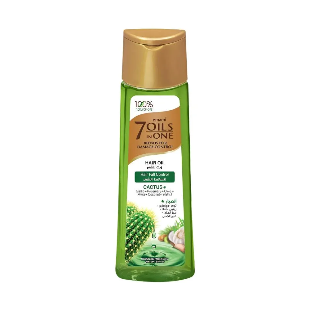 Emami7 Oils One Blends For Damage Control Hair Oil Hairfall  Cactus Control 100 Ml
