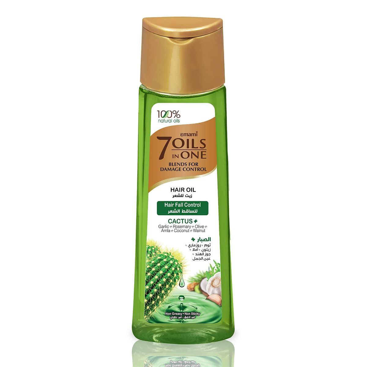 Emami7 Oils One Blends For Damage Control Hair Oil Hairfall  Cactus Control 200 Ml