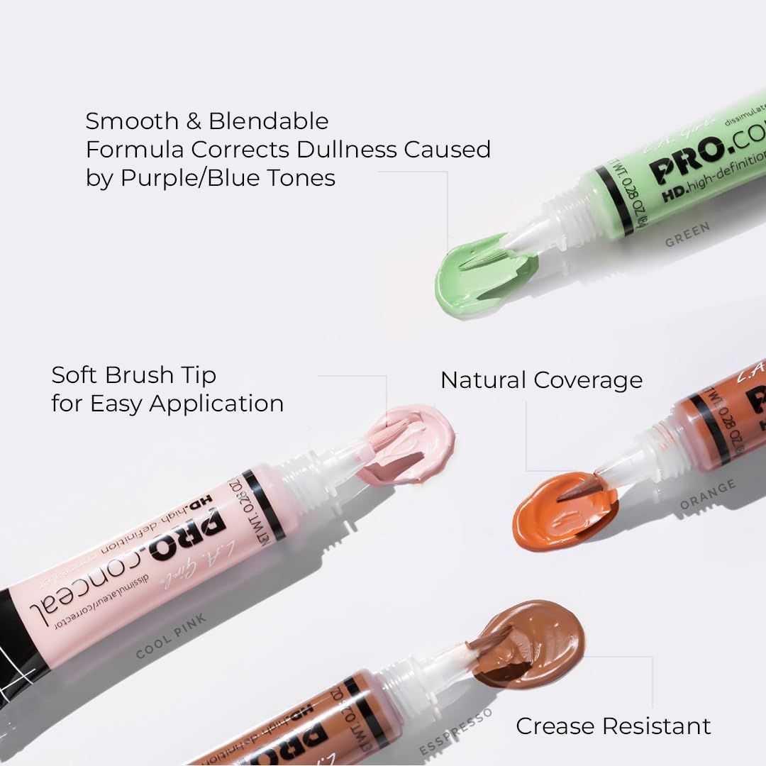 LA. Girl  .Conceal HD Concealer  Green Corrector GC 992
