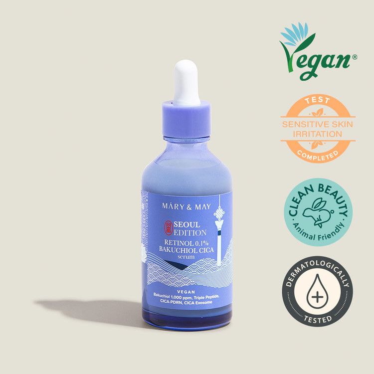 Mary&amp;May Retinol 0.1% Bakuchiol Cica Serum 80ml