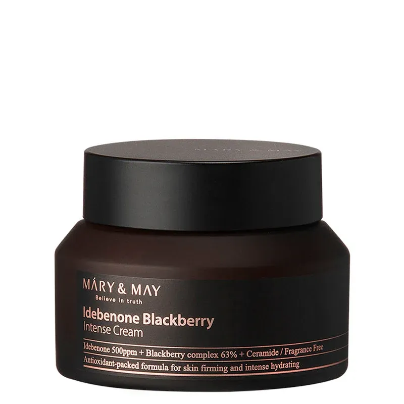 MARY &amp; MAY Idebenone + Blackberry Complex Intensive Total Care Cream