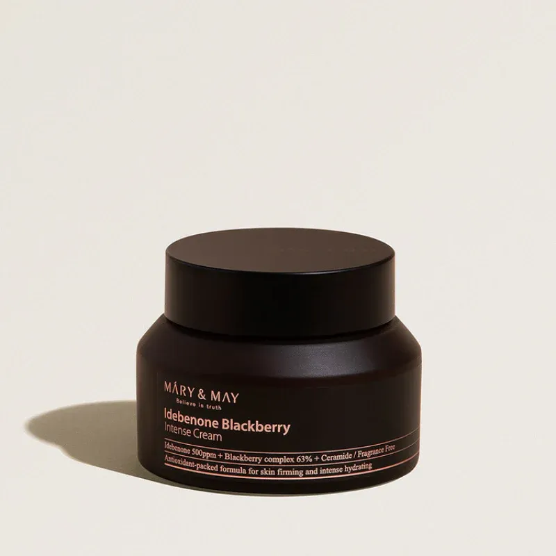 MARY &amp; MAY Idebenone + Blackberry Complex Intensive Total Care Cream