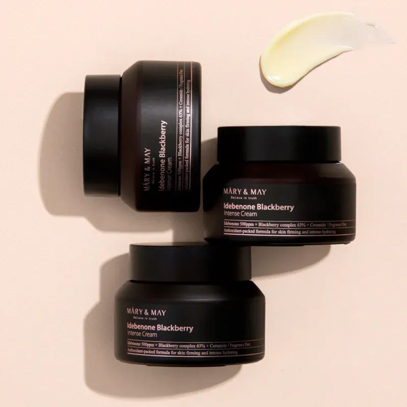 MARY &amp; MAY Idebenone + Blackberry Complex Intensive Total Care Cream