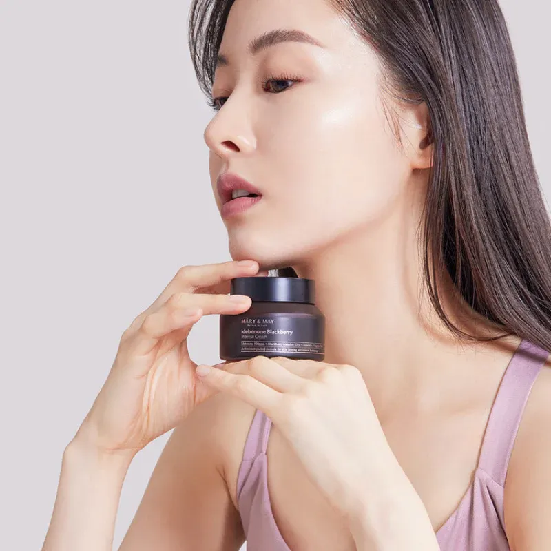 MARY &amp; MAY Idebenone + Blackberry Complex Intensive Total Care Cream