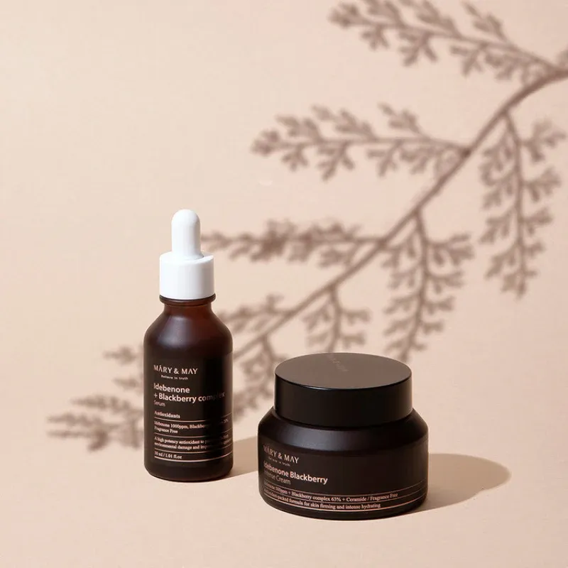 MARY &amp; MAY Idebenone + Blackberry Complex Intensive Total Care Cream