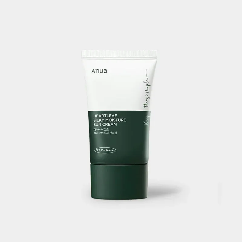 ANUA Heartleaf Silky Moisture Sun Cream 50ml