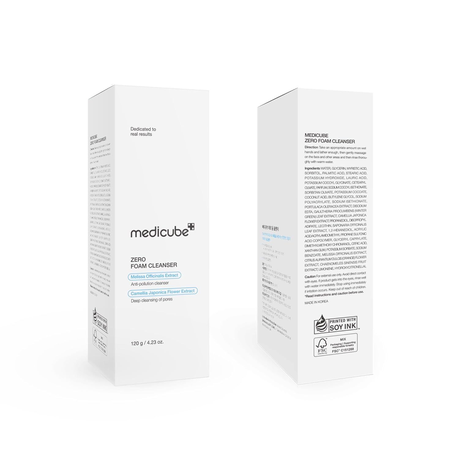 MEDICUBE Zero Foam Cleanser 120 g