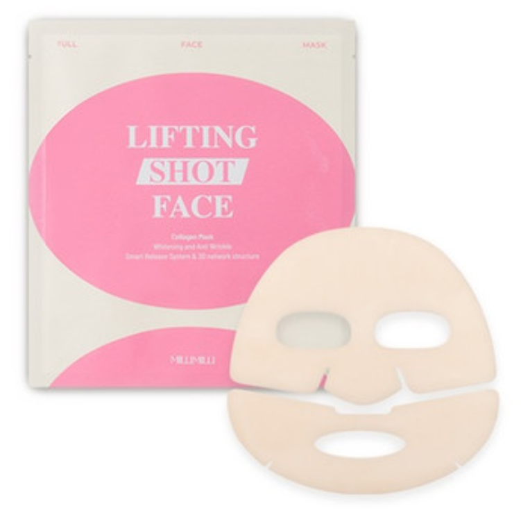 MILLIMILLI Lifting Shot Face Collagen Mask