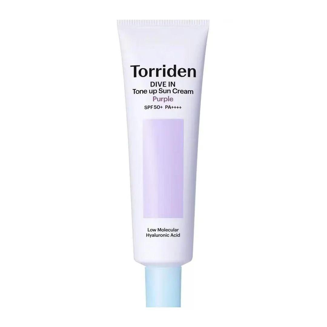TORRIDEN DIVE IN Tone up sun cream purple