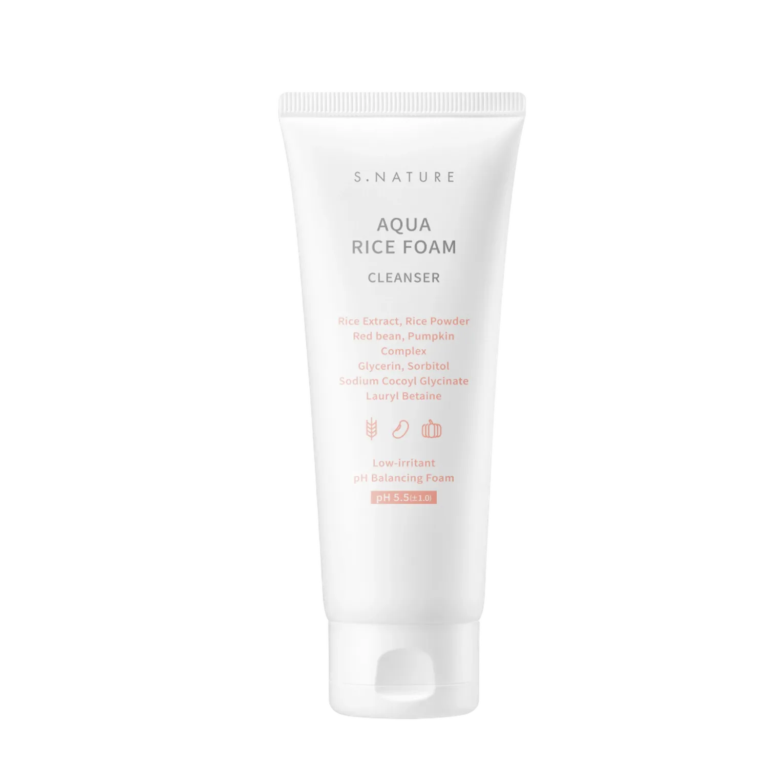 S.NATURE Aqua rice cleansing foam