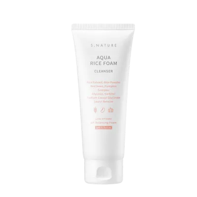 S.NATURE Aqua rice cleansing foam