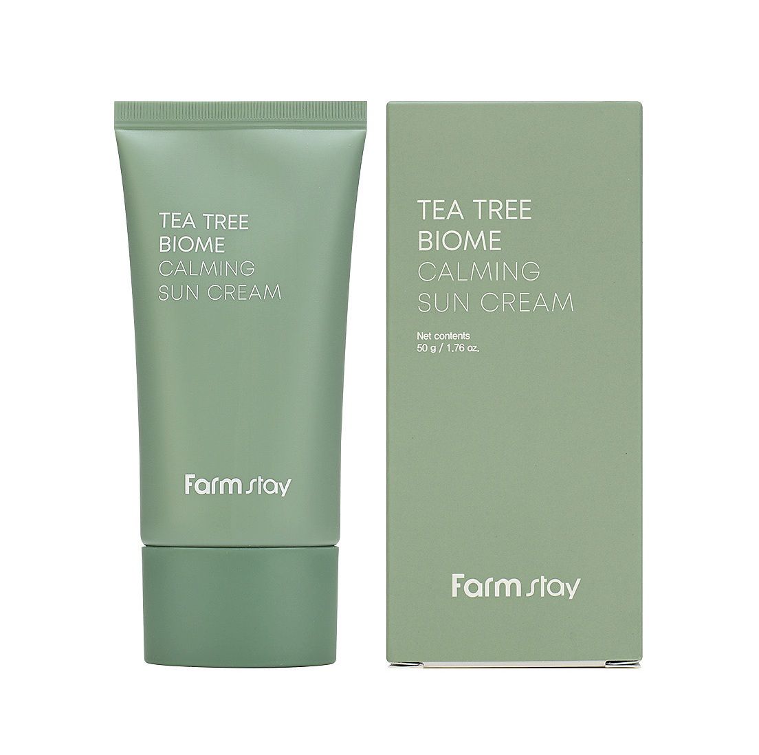 FARMSTAY Tea Tree Biome Calming Sun Cream