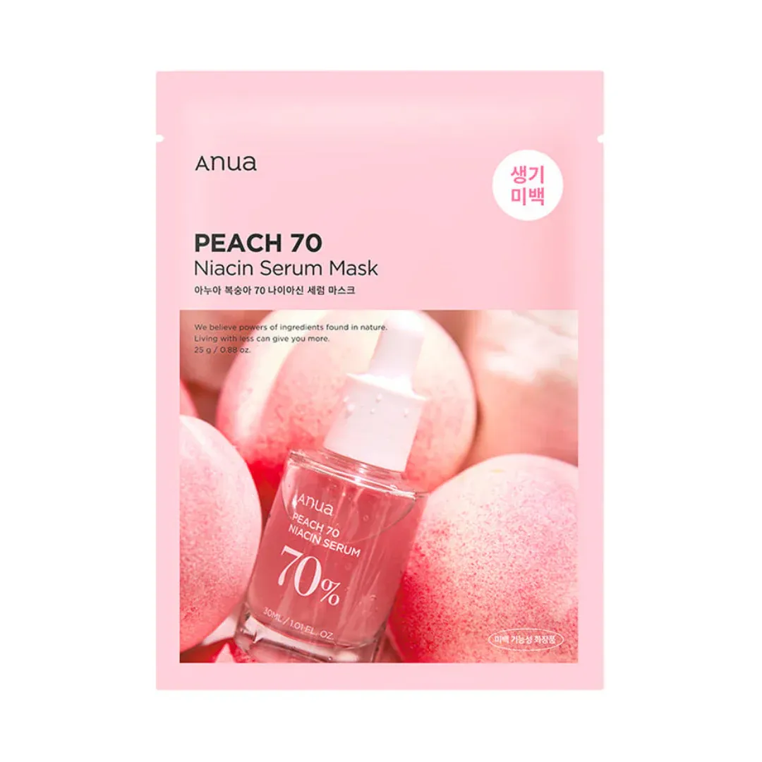 ANUA Peach Niacin Serum Mask 10pcs