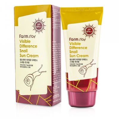 FARMSTAY Visible Difference Snail Sun Cream
