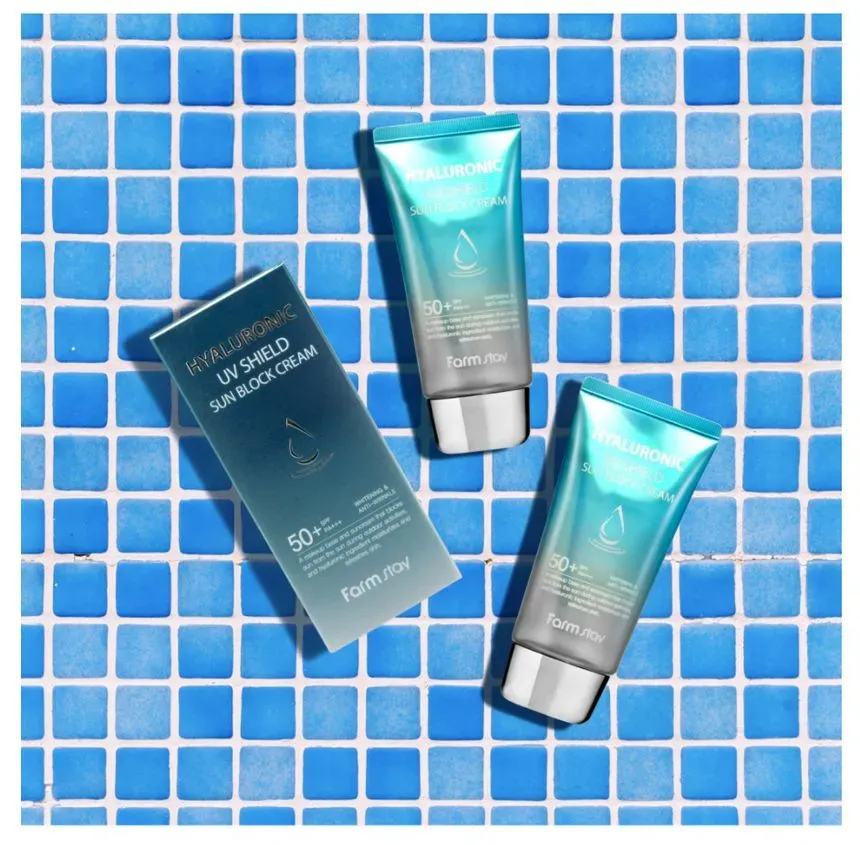 FARMSTAY Hyaluronic UV Shield Sun Block Cream