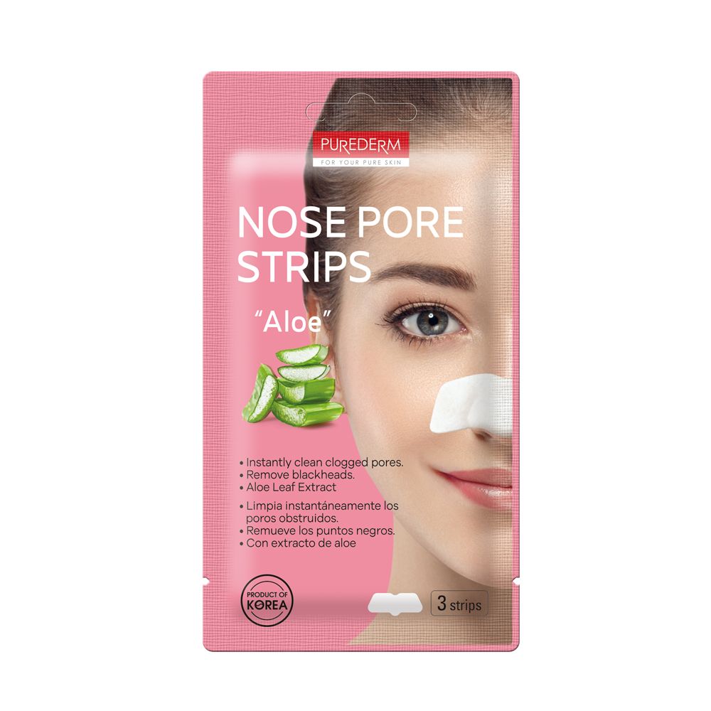 PUREDERM Aloe Vera Nose Pore Strips Mask &quot;ADS311&quot;