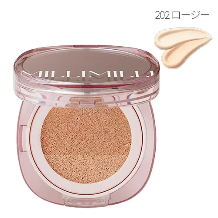 MILLIMILLI Two-Tone Cushion [SPF50+/PA+++] – 202 Rosy